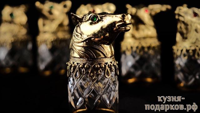 Стопки перевертыши «Звери», хрусталь смотреть онлайн