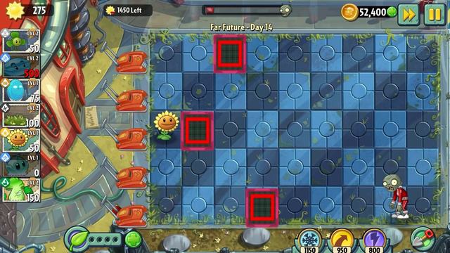 Plants Vs Zombies 2 - FAR FUTURE (All Levels) [HD]