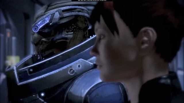 Mass Effect 3- Garrus is Scared of Shepard! смотреть онлайн