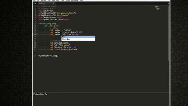Windows Form TextBox Autocomplete смотреть онлайн