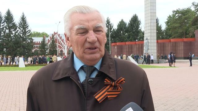 Марш «Часовых памяти» прошел по улицам Благовещенска смотреть онлайн