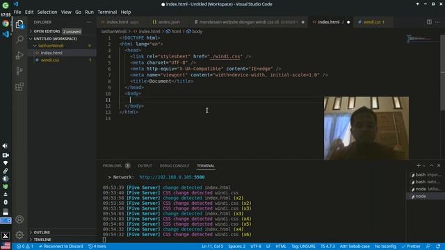 WINDI CSS CLI смотреть онлайн