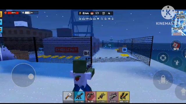 Pixel Gun 3D Battle royale gameplay || 1Vs 4 Gamelay|| iphone game play смотреть онлайн