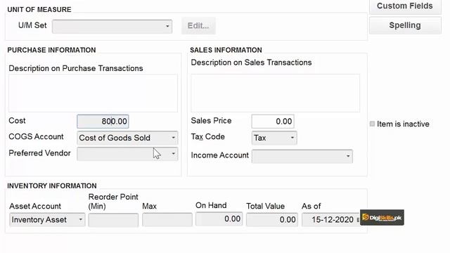 Inventory Management In QuickBook Create a Sub Inventory Item | #quickbooks | Courses By Digi Skill смотреть онлайн