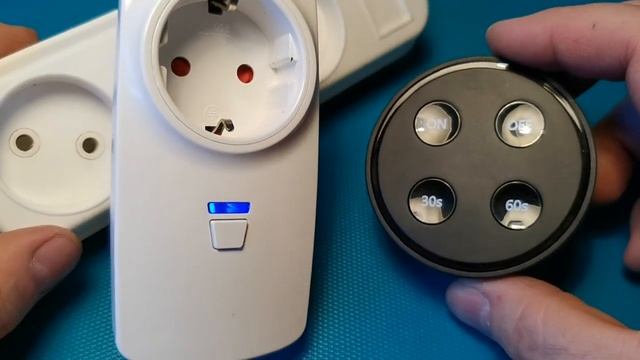 Розетка с радиоуправлением и таймером 30/60 секунд для измельчителя и не только смотреть онлайн
