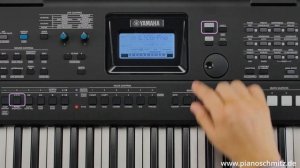 Yamaha PSR EW425   PSR E473 Tutorial
