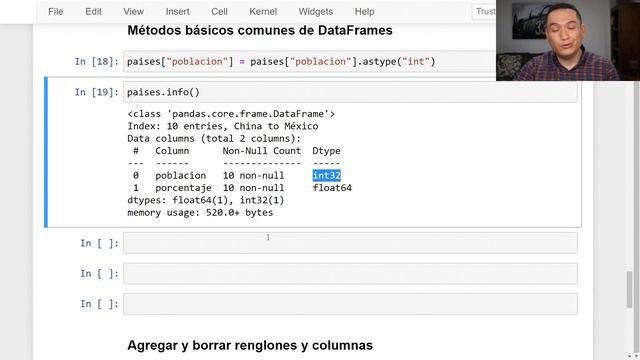 Maneja y Analiza Datos con DataFrames de Pandas y Python смотреть онлайн