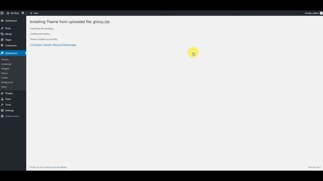 How to Install Glossy Blog Theme for WordPress смотреть онлайн