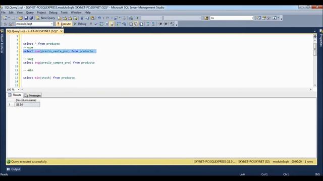 SUM, AVG, MIN, MAX, COUNT, GROUP BY, ORDER BY, HAVING | FUNCIONES AGREGADAS SQL смотреть онлайн