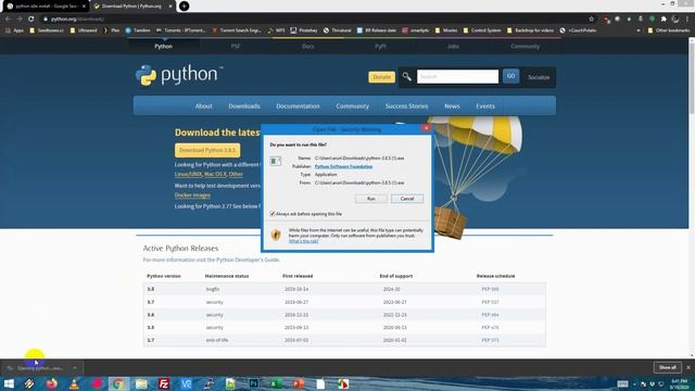 Python with Saithan-0 (Instructions to install python IDLE) смотреть онлайн