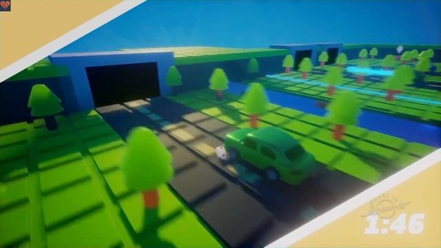 Crossing Chicken | ? Crossy Road Game In PS4 Dreams™* смотреть онлайн
