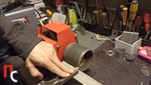 Ведущий ролик из железа для гриндера без токаря