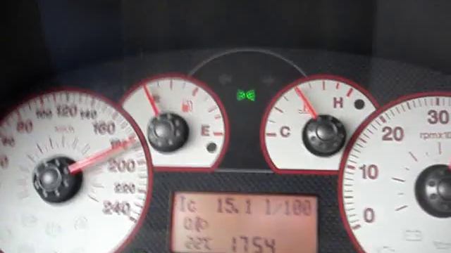 Fiat Grande Punto acceleration 0 - 200 km/h смотреть онлайн