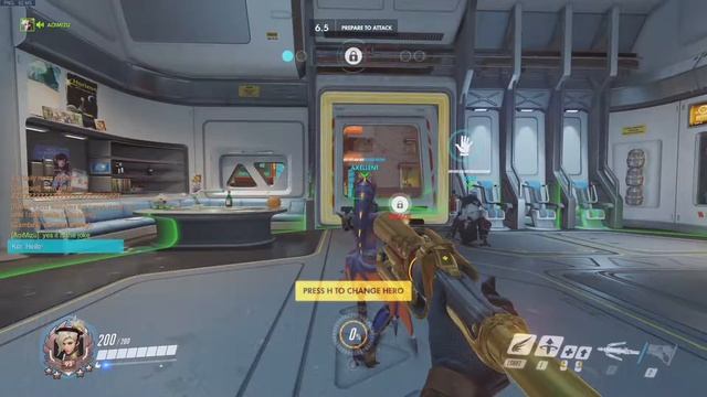 Overwatch (PC) -- Low Gravity Game - Li Jiang - 6 Support Meta смотреть онлайн