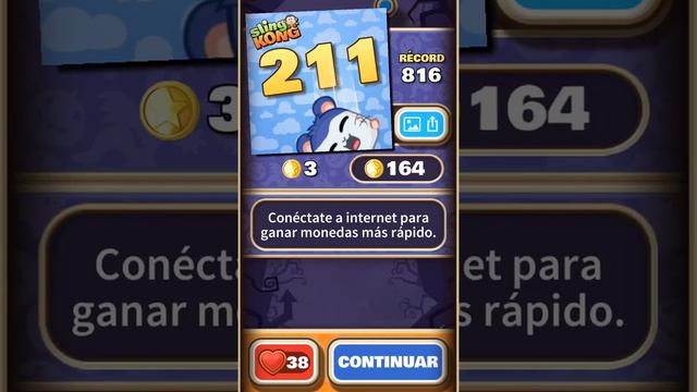 Jugando el evento de halloween de “Sling Kong” смотреть онлайн