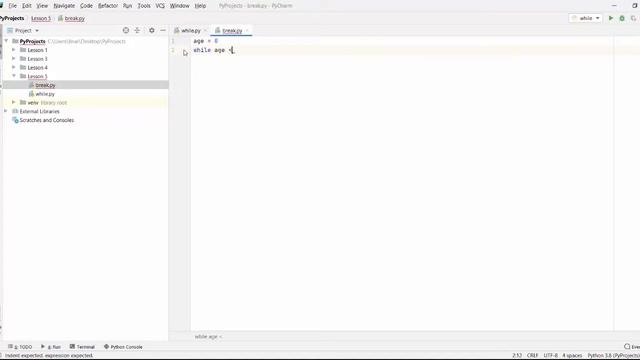 Python: Урок 5. Цикл while смотреть онлайн
