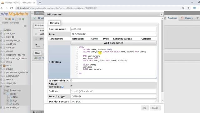 How To Use Database Cursor in Store Procedure To Iterate Loop | Wonderful Usage смотреть онлайн