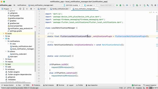 Flutter Push Notification Tutorial | Part 3 | Handling Permissions on Android смотреть онлайн