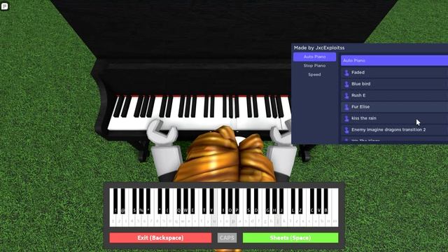 roblox auto piano script @JxcExploitss смотреть онлайн