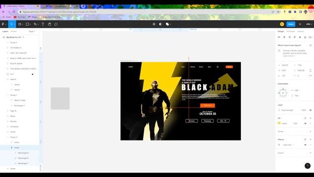 Black Adam Ui Design | Figma Tutorials смотреть онлайн