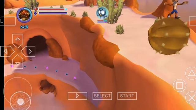 Прохождения Игры Crash Bandicoot Повелитель Мутантов (PSP) #10:Найти Деревню Динокатов смотреть онлайн