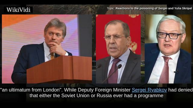 REACTIONS to the poisoning of SERGEI and YULIA SKRIPAL - WikiVidi Documentary смотреть онлайн