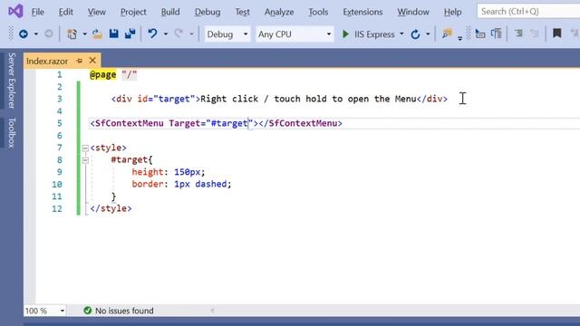 Getting Started With the Blazor Context Menu Component смотреть онлайн