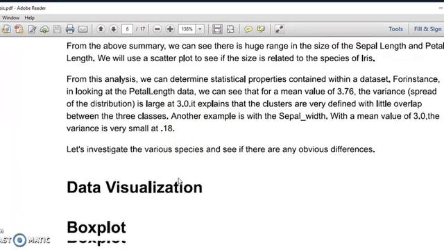 IRIS Dataset analysis report смотреть онлайн