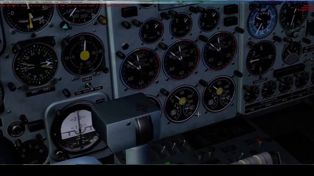 ЯК-40 FSX полет на клавиатуре (часть 2) Полетели (советую его посмотреть) смотреть онлайн