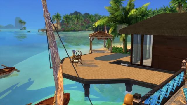 The Sims 4 / Симс 4 - Sulani / Сулани / Коралловый особняк смотреть онлайн