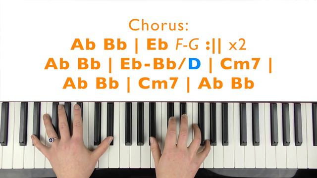 How To Play YOU'RE BEAUTIFUL - James Blunt Piano Chords Accompaniment Tutorial