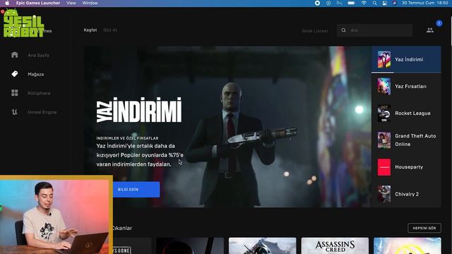 Epic Games ücretsiz oyun indirme nasıl yapılır? - En detaylı anlatım! смотреть онлайн