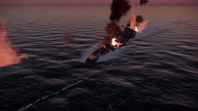Last Stand | War Thunder Naval Cinematic смотреть онлайн