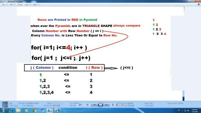 PYRAMID Or Star Pattern IN JAVA (FOR ICSE , ISC , DIPLOMA , DEGREE ENGINEER , Bsc(IT) ). смотреть онлайн