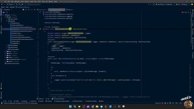 Blazor & Identity Endpoints in C# .NET 8 RC2 смотреть онлайн