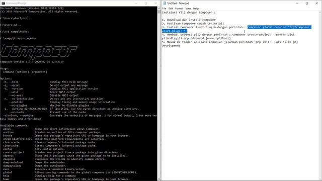 1. Installasi Yii2 (Tutorial Yii2 Advanced) смотреть онлайн