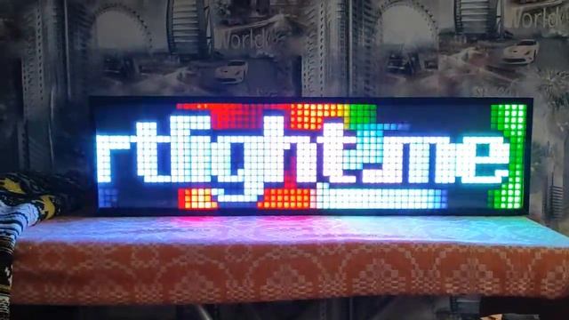 ws2812b led панель panel matrix 64x16 смотреть онлайн