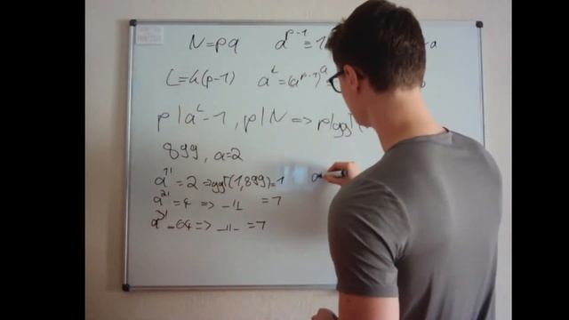 Pollard p-1 Faktorisierungsalgorithmus: Mathematisch erklärt mit Beispiel смотреть онлайн