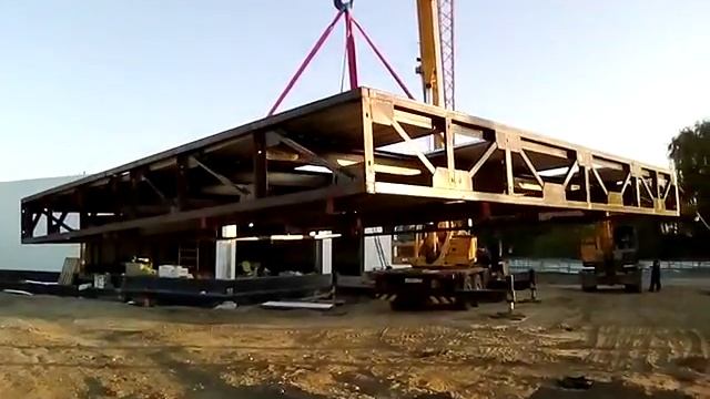 Установка навеса