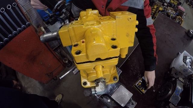 Дефектовка гидромотора 51V110 1RF1NB3B3NNU5 смотреть онлайн