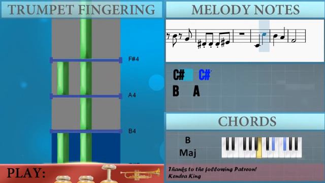 How to play The Simpsons Theme by Danny Elfman on Trumpet (Tutorial) смотреть онлайн
