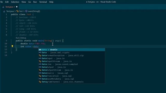 TYPE CONVERSION - JAVA | V-CODE | CSI | VIT-AP смотреть онлайн