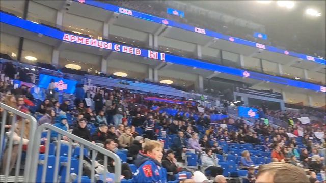 Открытая тренировка СКА на «СКА Арене» перед началом плей-офф КХЛ смотреть онлайн