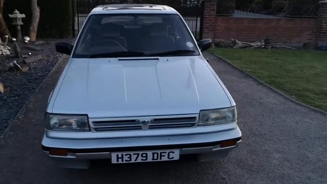My UK Spec 1990 Nissan Bluebird 1.8 GS - A Brief Look смотреть онлайн