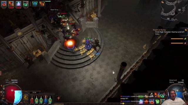 Poe 3.0 , witch pet/totem build , epic awesomeness! смотреть онлайн