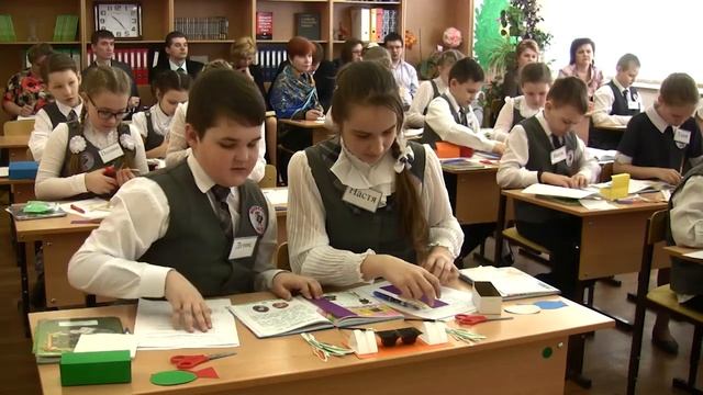 Урок технологии, 4 кл., учитель - Егорова Т. В., МБОУ НСОШ №1 п. Нарышкино Урицкого района смотреть онлайн