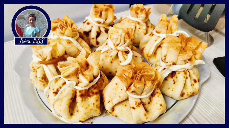 МЕШОЧКИ ИЗ БЛИНЧИКОВ – Рецепт вкусных тонких блинов с начинкой - Как красиво подать блины смотреть онлайн