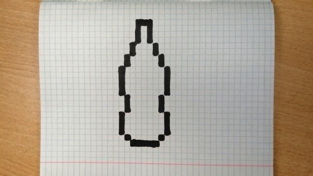 Как нарисовать бутылку содовой по клеточкам смотреть онлайн