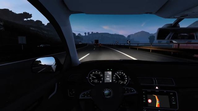 ETS2 1.40 Škoda Superb смотреть онлайн