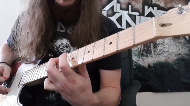 Iron Maiden Riff Evolution [1980 - 2015] On A Fender Telecaster